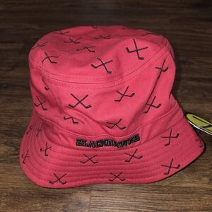 Zephyr NHL Blackhawks Red Bucket Hat NWT L/XL